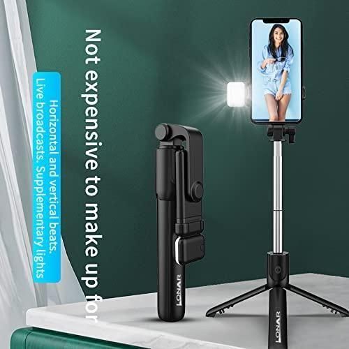 3-in-1 Selfie Stick Tripod with Bluetooth Remote – Extendable & Foldable