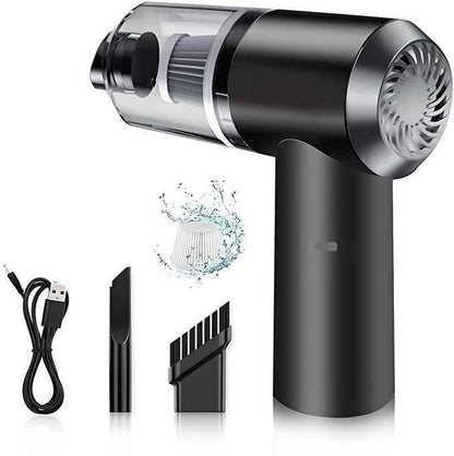Portable Wireless Vacuum Suction Cleaner & Air Duster – 2-in-1 Cordless