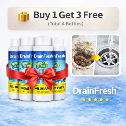 Sink & Drain Clog Remover Cleaning Powder – Pack of 4 (110g Each)