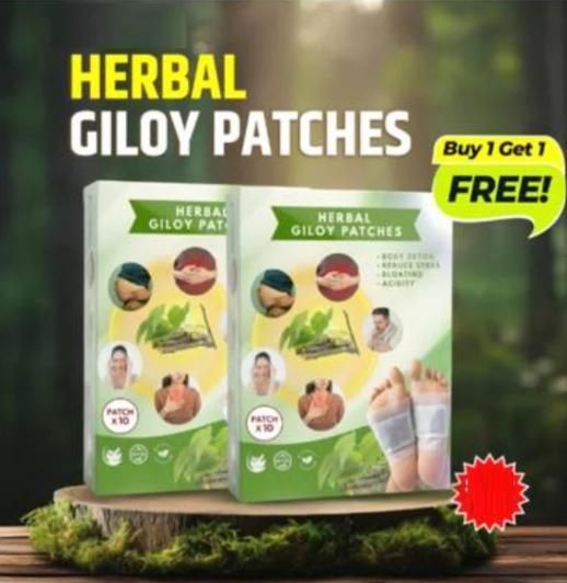 Herbal Giloy Foot Patches – Pack of 2 (20 Pcs) | Relaxation & Wellness Therapy