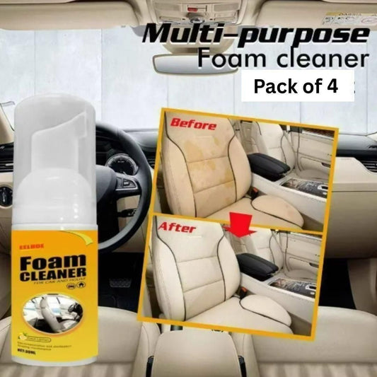 Car Cleaner Foam Wax Shampoo – 100ml Pack of 4 | Deep Clean & Shine