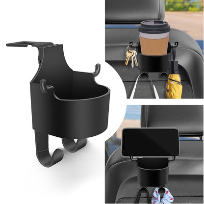 Multifunctional Car Hanging Storage Cup & Mobile Holder – Pack of 2
