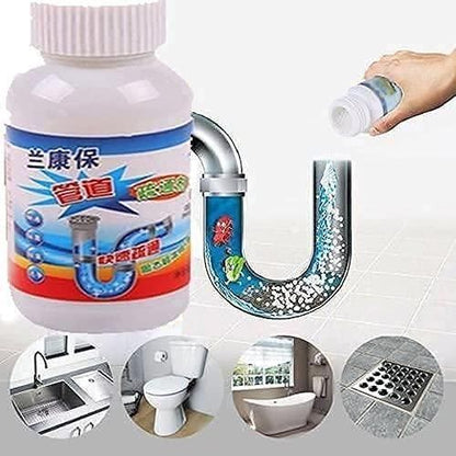 Sink & Drain Clog Remover Cleaning Powder – Pack of 4 (110g Each)