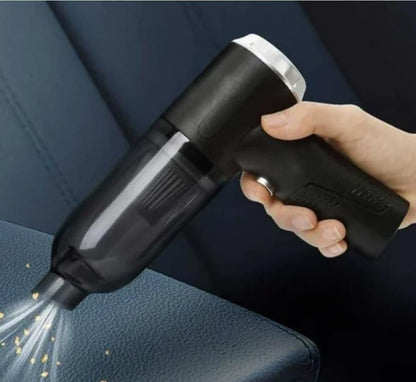 Portable Wireless Vacuum Suction Cleaner & Air Duster – 2-in-1 Cordless