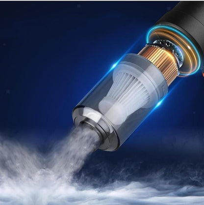 Portable Wireless Vacuum Suction Cleaner & Air Duster – 2-in-1 Cordless