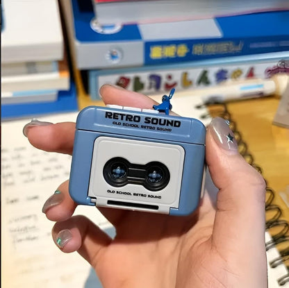 Retro Mini Microphone Keychain – Cute Sound Gadget | Unique Gift Idea