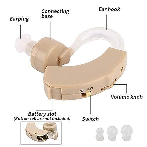 Ear Machine Hearing Booster – BTE Sound Amplifier with Adjustable Volume
