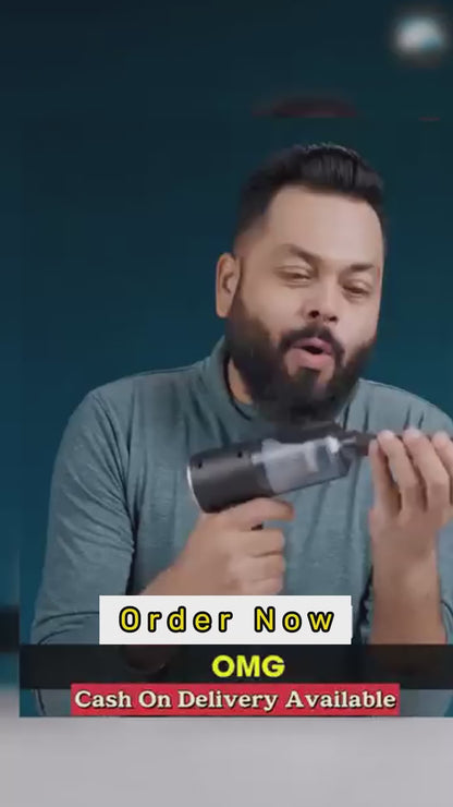 Clean Dust in Seconds – No Effort, No Wires | Electric Air Duster Cleaner – Cordless Dust Blower for Laptop, Keyboard, Phone & Car